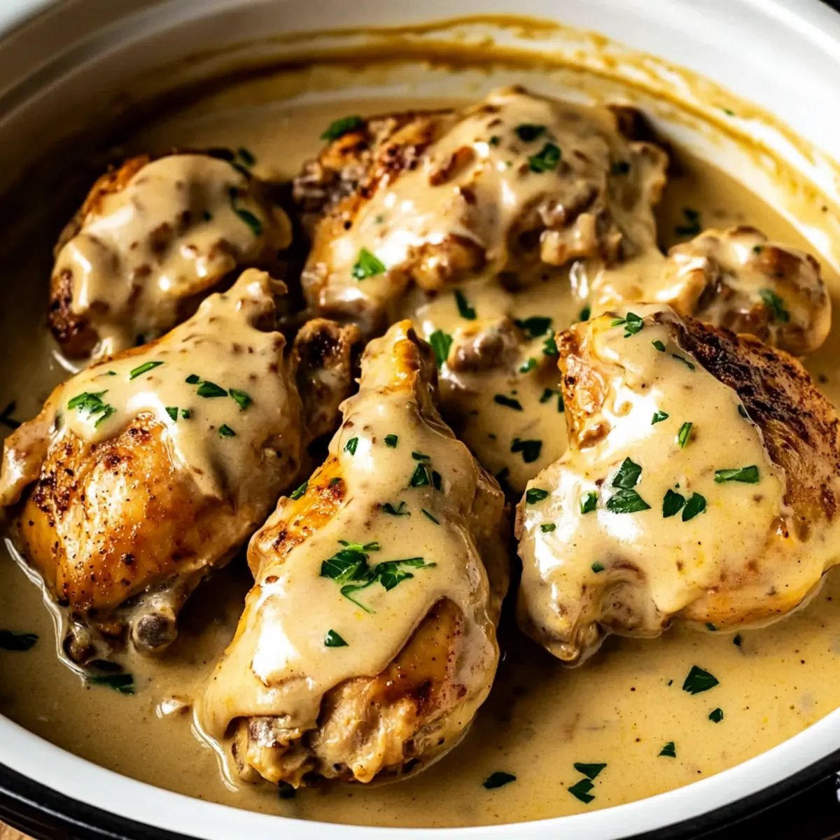 Cajun Butter Chicken with Creamy Sauce