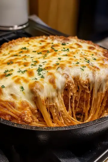 Baked Cream Cheese Spaghetti