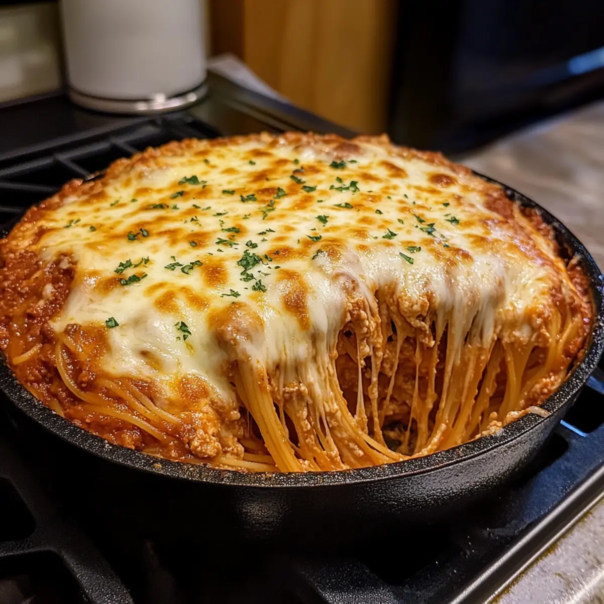 Baked Cream Cheese Spaghetti