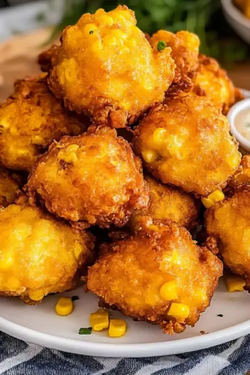 Corn Fritters (Crispy & Golden)