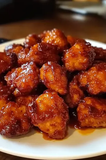 High Protein BBQ Chicken Bites