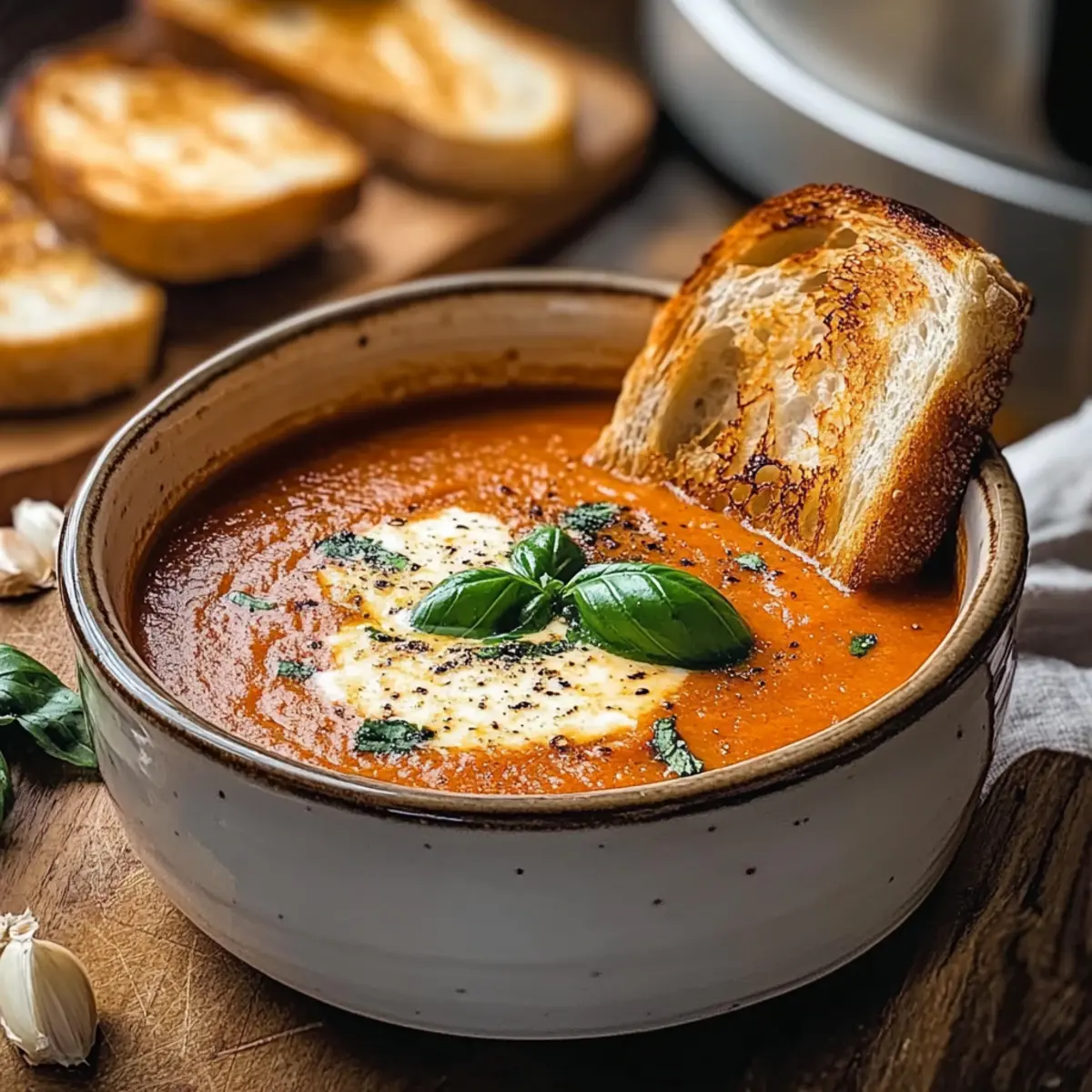 Grilled Cheese Tomato Soup