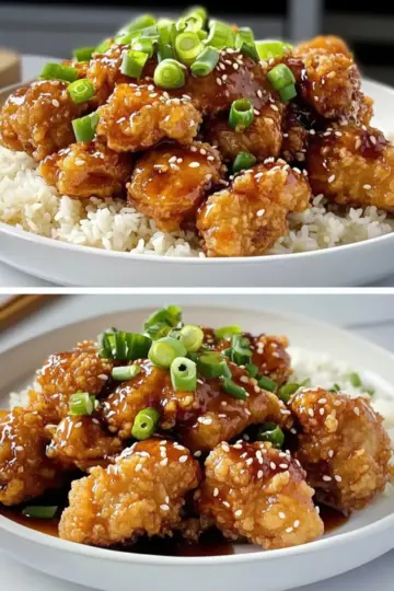Double Crunch Honey Garlic Chicken