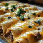 Breakfast Enchiladas with Sausage Gravy