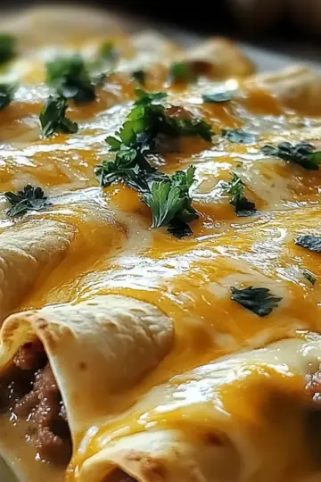 Breakfast Enchiladas with Sausage Gravy