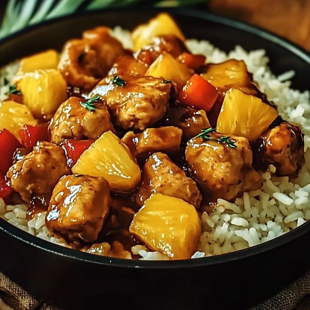Pineapple Chicken and Rice