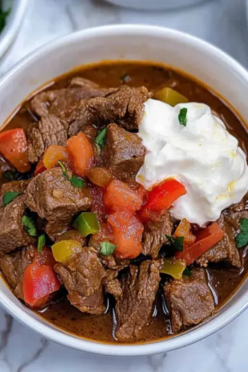 Carne Guisada (Slow Cooker)