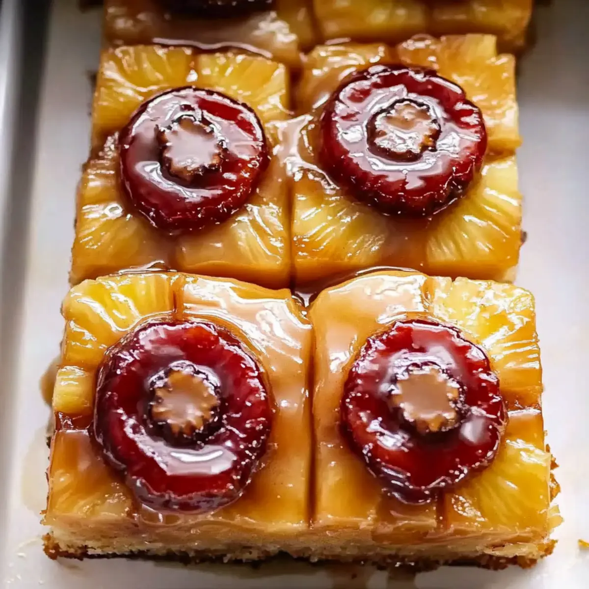 Pineapple Upside Down Cinnamon Rolls