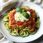 Zucchini Noodles with Marinara Sauce
