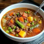 Ground Beef Vegetable Soup