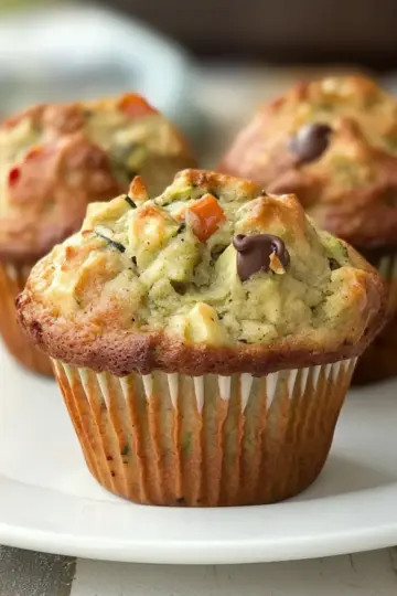 Banana Zucchini Muffins