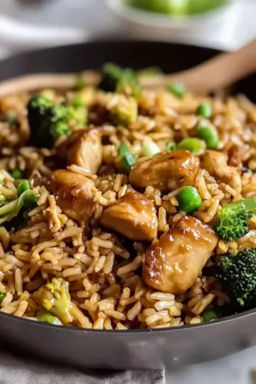 Teriyaki Chicken Fried Rice