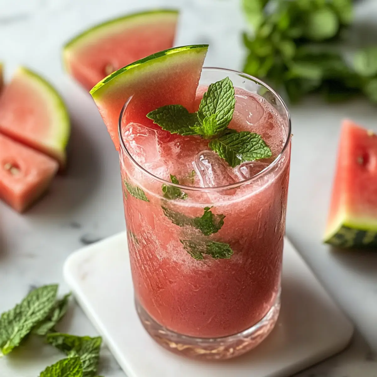 Watermelon Mint Lemonade