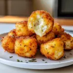 Crispy Cottage Cheese Mozzarella Bites