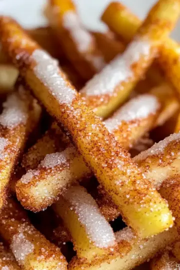 Air Fryer Apple Fries
