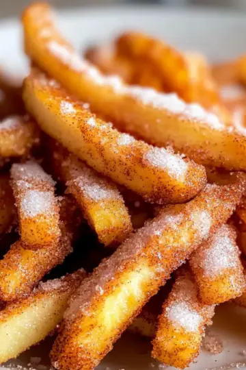 Air Fryer Apple Fries