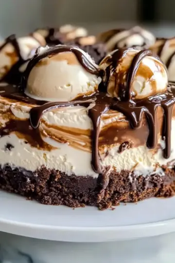 Coffee Ice Cream Cake
