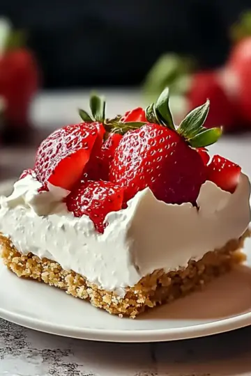 Spring Strawberry Dessert Vanilla