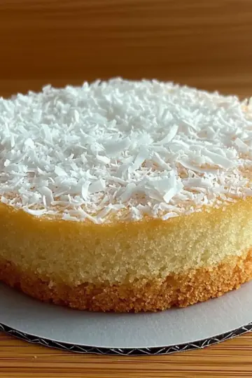 Coconut Milk Snack Cake