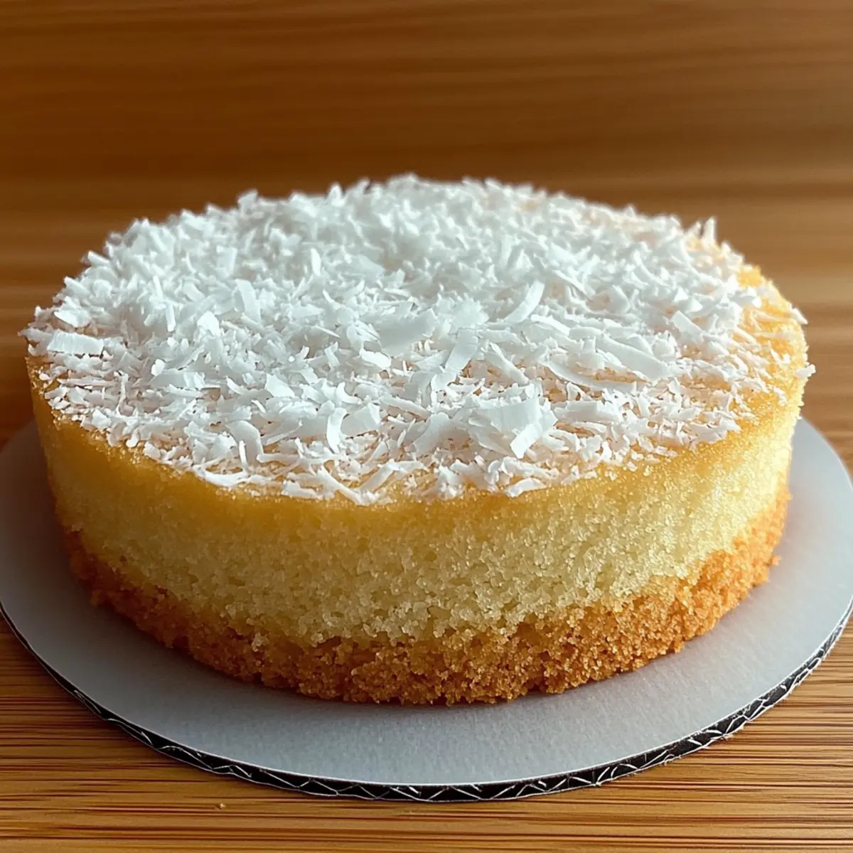 Coconut Milk Snack Cake