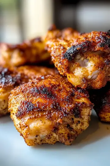 Air Fryer Cajun Chicken Thighs