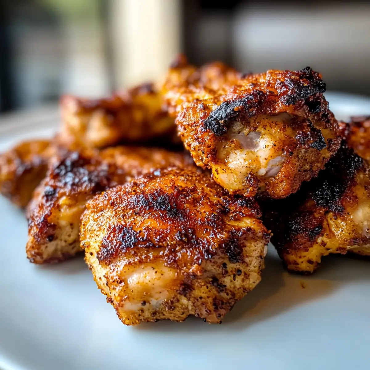 Air Fryer Cajun Chicken Thighs