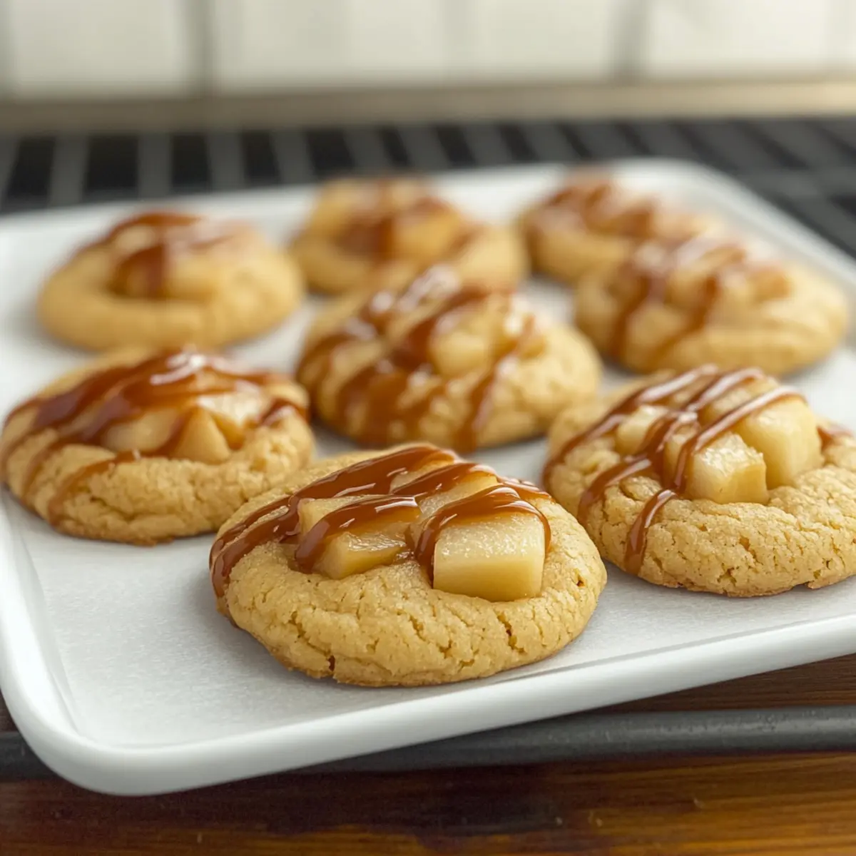 Caramel Apple Cookies