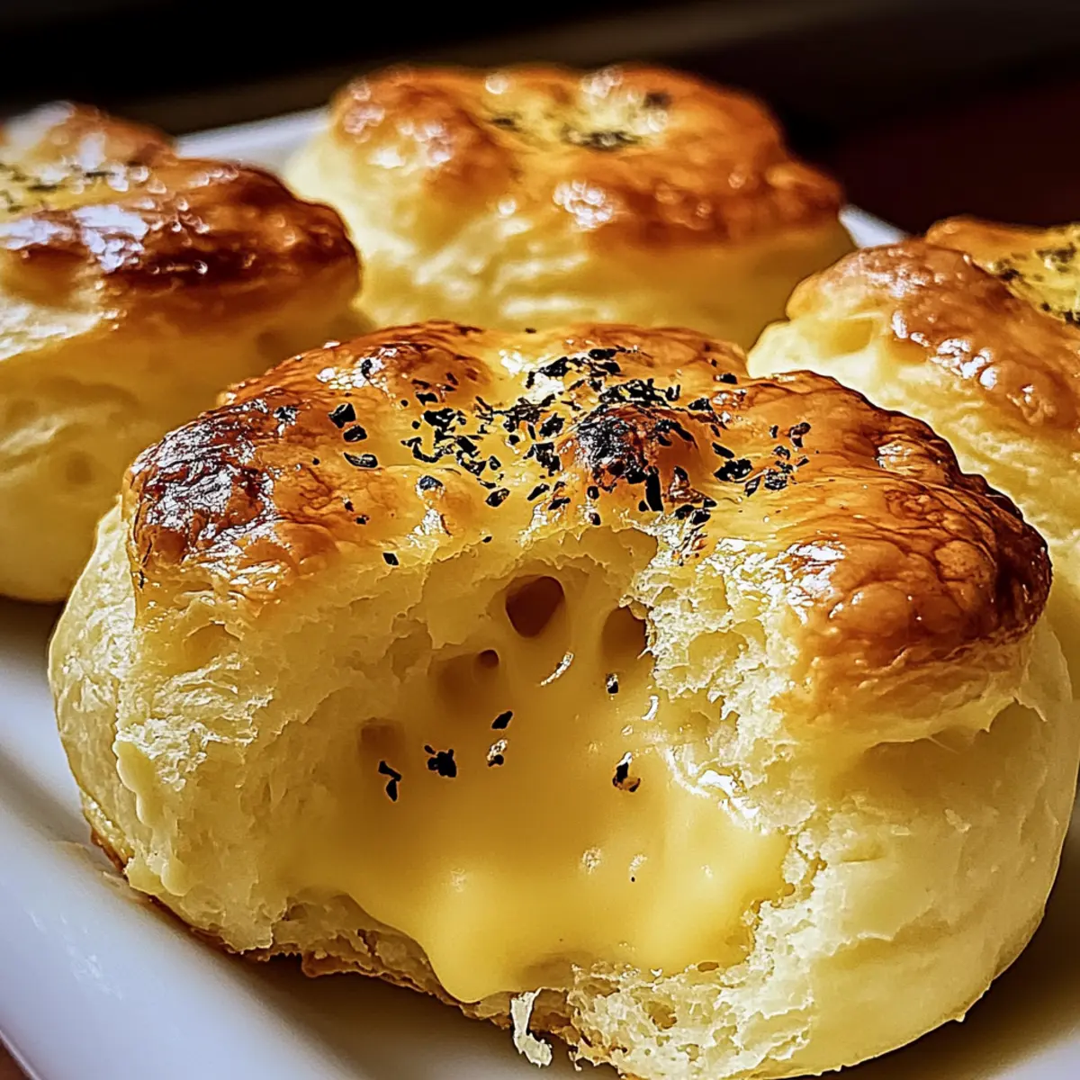 Pillsbury Biscuit Garlic Butter Cheese Bombs