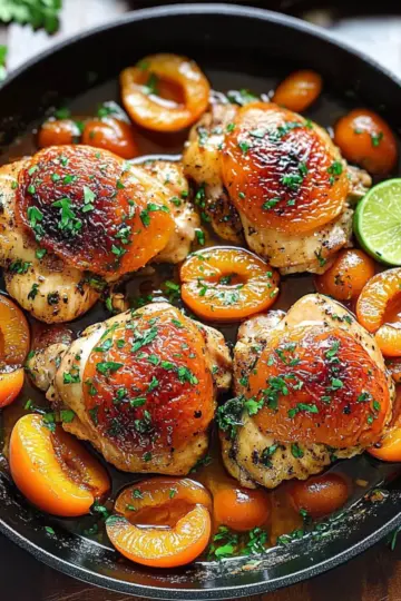 Chicken with Apricots