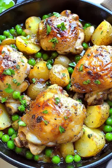 Chicken Vesuvio