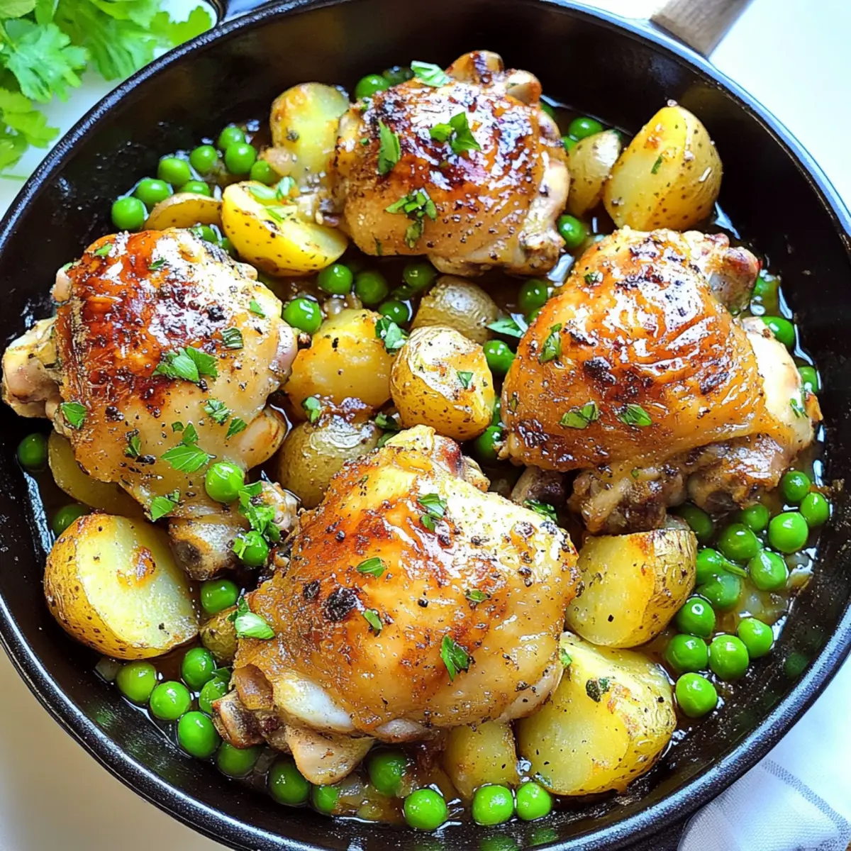 Chicken Vesuvio