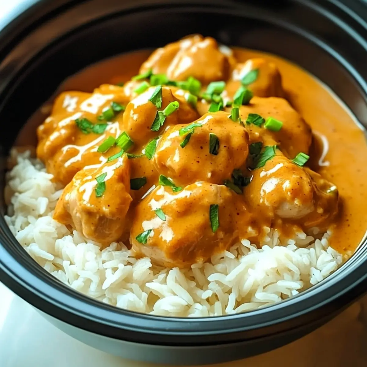 Crockpot Cajun Butter Chicken
