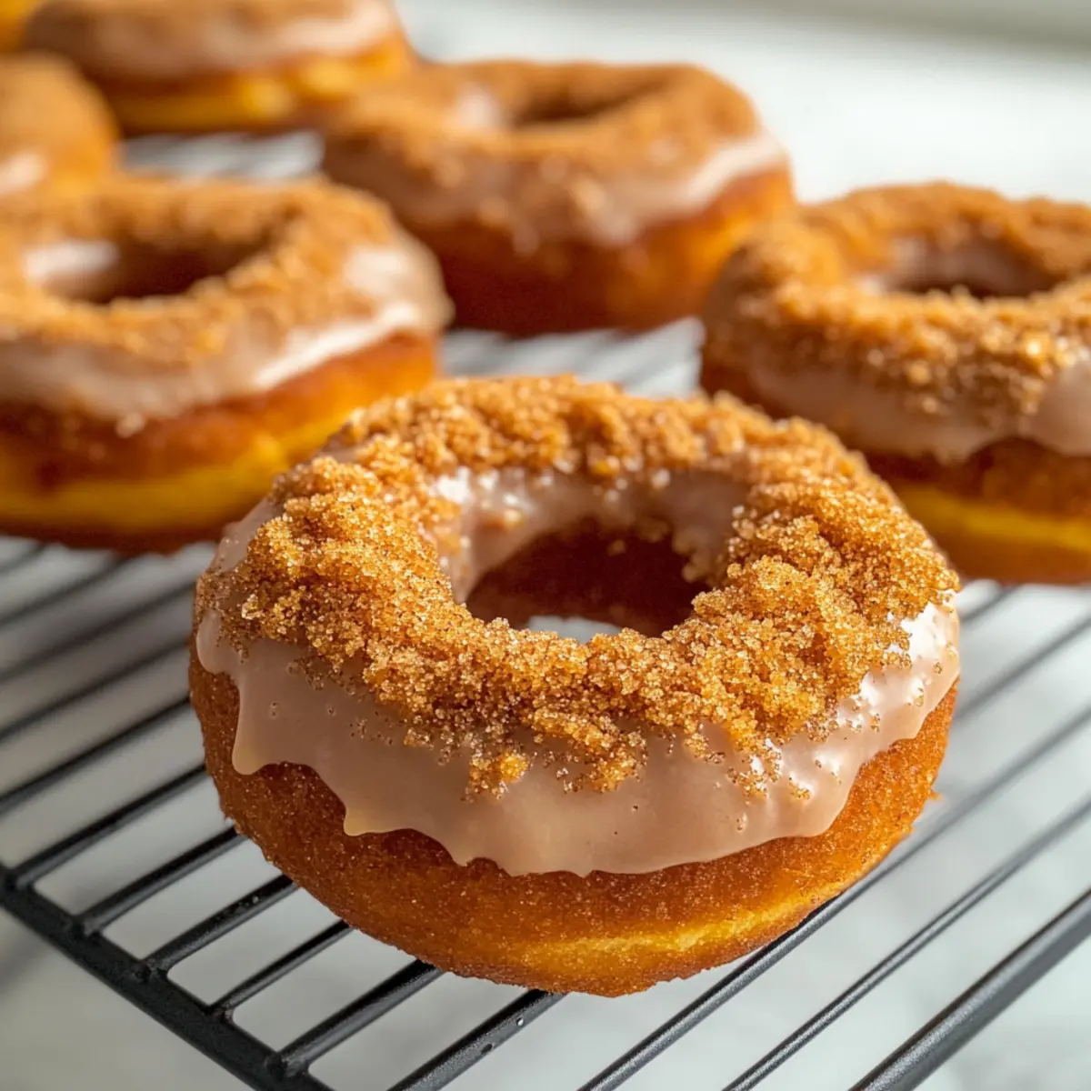 Pumpkin Doughnuts