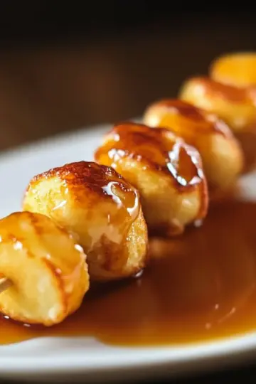 Crispy Mini Pancake Kebabs