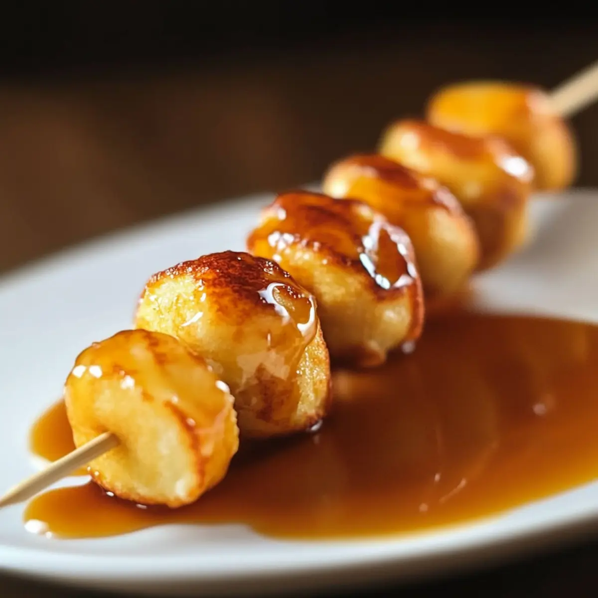 Crispy Mini Pancake Kebabs