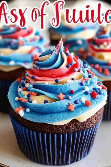 4th of July Cupcakes