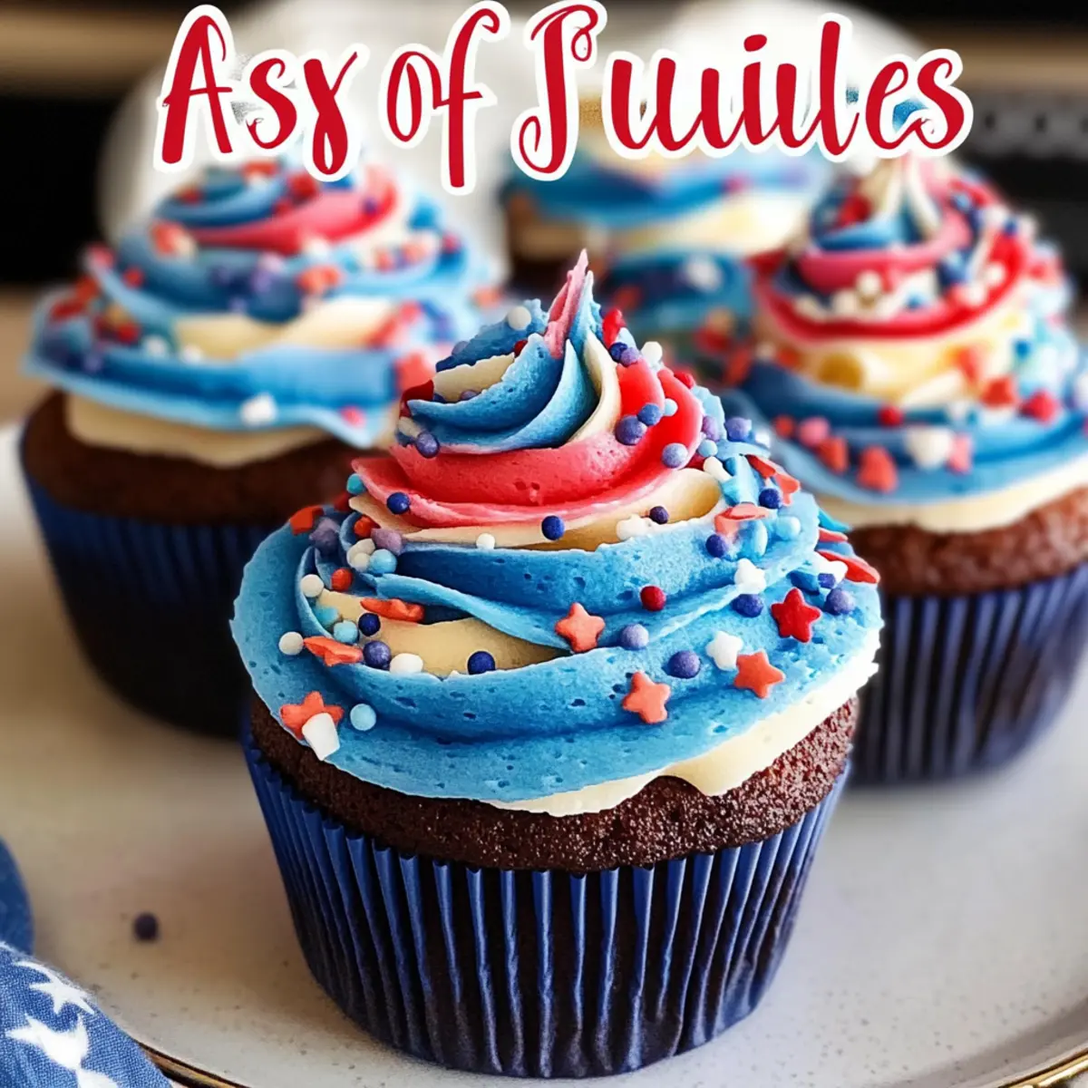 4th of July Cupcakes