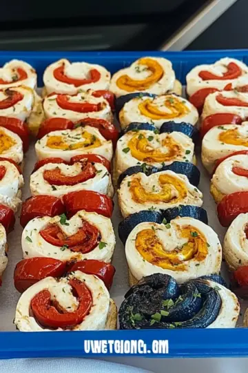 Stars-and-Stripes Turkey Ranch Pinwheels