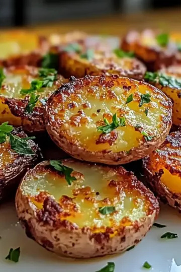 Crispy Smashed Red Potatoes