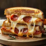 Cheesy Pizza Grilled Cheese