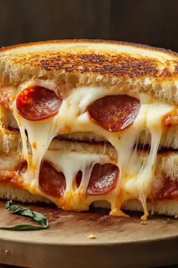 Cheesy Pizza Grilled Cheese