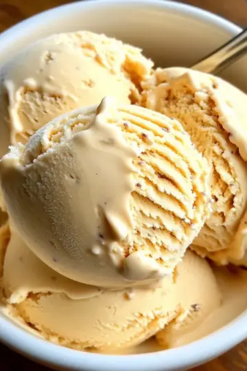 Creamy Honey Lavender Ice Cream