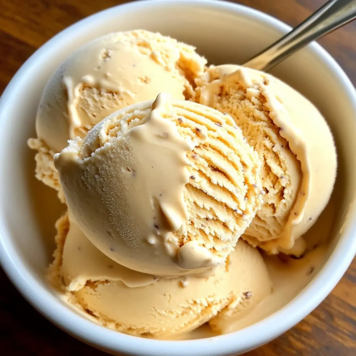 Creamy Honey Lavender Ice Cream