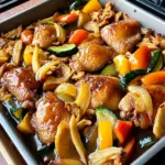 Crispy Hawaiian Chicken Sheet Pan