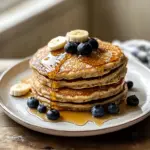 Banana Greek Yogurt Pancakes