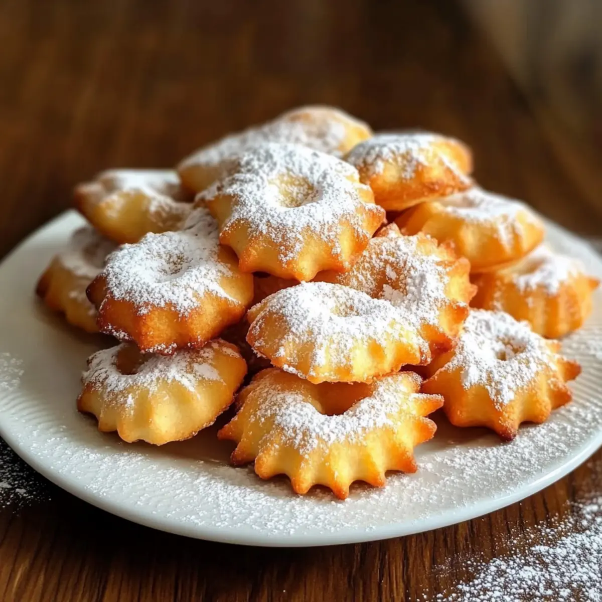 4 Ingredients Crispy Bunuelos