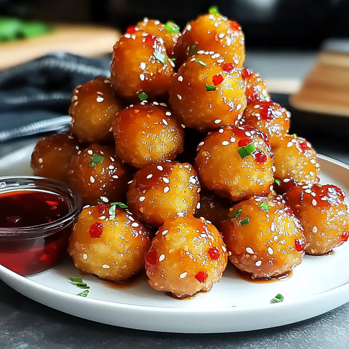 Crispy Chinese Chicken Balls