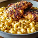 Honey Pepper Chicken Mac and Cheese
