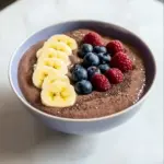 Classic Chocolate Chia Pudding for Babies