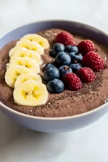 Classic Chocolate Chia Pudding for Babies